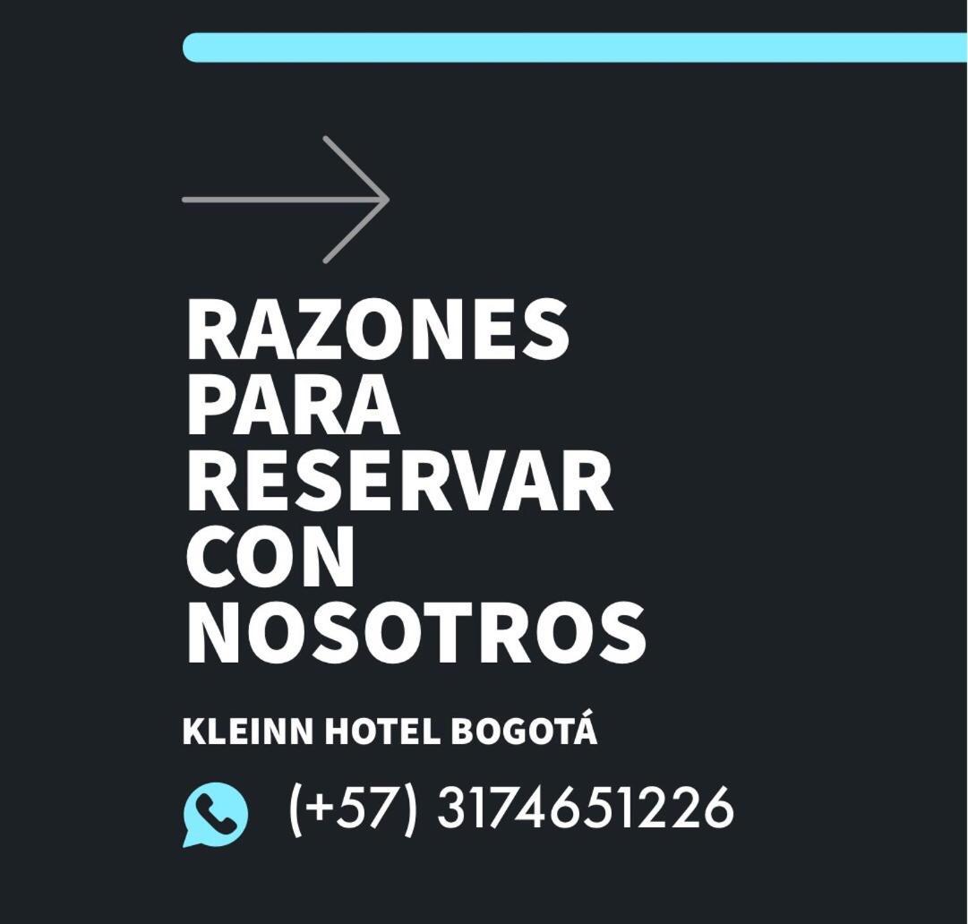 Kleinn Hotel Bogota Exterior photo